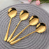Soup Spoon, 12PCS 7.48inch Stainless Steel Soup Spoon,Dinner Spoon(Gold)...