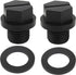 SPX1700FG Pool Pump Pipe Plug Drain Plugs with Gaskets 2-Pack Compatible with Hayward Pool Cleaner Pumps & Power-flo LX Pump Series for Swimming P...
