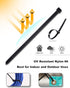 Large Zip Ties Heavy Duty 200lbs Cable Ties Black Zip Tie 11 Inch Industrial Wire Ties Thick Cable Ties UV Resistant Nylon Zipties Wide Plastic Zi...