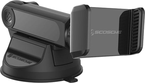 Scosche UH4WDEX2-SP Extendo Mount Car Phone Holder Windshield / Dashboard | StickGrip Base | Telescoping Adjustable Arm | Black...