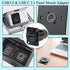 QIANRENON USB3.0 & USB C 3.1 Panel Mount Adapter USB3.0+USB Type C 3.1 Female to Female Fixed Mount Data Charging Connector USB A & USB C Feedthro...