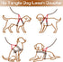 4 Pieces No Tangle Dog Leash Couplers Black Double Clip Leash for Dogs Two Clasp Dog Double Leashes 0.6 Inch Wide Heavy Duty Nylon Leash Splitter ...