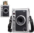 MUZIRI KINOKOO Clear EVO Case for Fujifilm Instax Mini EVO Instant Camera - Hard PVC Fuji Mini EVO Carrying Protective Case with Shoulder Strap -T...