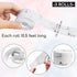 3 Rolls 10.5 Feet Caulk Tape Toilet Caulking Strip Self Adhesive Caulk Strip Bathroom Caulk Tape Sealing Strip Bathtub Tape Peel and Stick Caulk S...