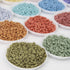 4mm / 0.16 inches Super Tiny Polyester Matte Finish Round Buttons, Mini Buttons, in 24 Colors, Micro Mini Buttons, Perfect for Doll Clothes (10PCS...