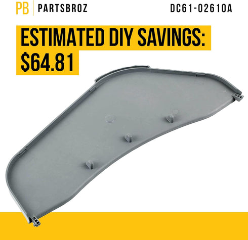 DC61-02610A Dryer Lint Trap Case by PartsBroz - Compatible Samsung Kenmore - Replaces AP4578784 2069511 PS4206806-12.2in x 5.9in - Exact Fit for 40289032010 40289032011 40289032012 40299032010