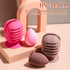 BS-MALL Makeup Sponge Holder & Makeup Sponges – Durable Silicone Holders with Suction Cups for Travel – Portable and Versatile...