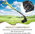 String Trimmer Line Cut-Off Blade for RYOBI ONE+ 18-Volt Lithium-Ion Electric Cordless String Trimmer and Edger ZRP2003A, P2030, Trimmer Line Knif...