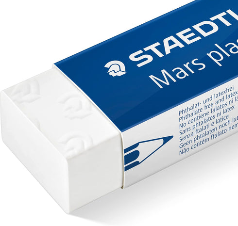 STAEDTLER Mars Lumograph Graphite Artist Pencil Pack, 12 Degrees (8B, 7B, 6B, 5B, 4B, 3B, 2B, B, HB, F, H, 2H), Mars Plastic Eraser, 61 100 P...