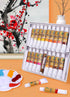 Easyou New Marie's Chinese Painting Color Tubes Watercolor Sets 5mlx12colors (Marie5ml12c)...