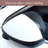 2 PCS Car Rearview Mirror Rain Brow, 6.85" x 2.28" Self-adhesive PVC Carbon Fiber Pattern Side Mirror Rain Shine Shield, Multifunctional Accessori...