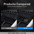 Silicone Wireless Phone Charging Pad Dual Charging Ports Charger Station for 2022 2023 2024 Mitsubishi Outlander 15W Adapter for Smartphone...