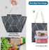 iknoe Insulated Lunch Bag for Women & Adults, 9L Foldable Wide-Open Cooler Bag with Pockets, Leakproof & Portable, for Picnic, Office, Beach, Blac...