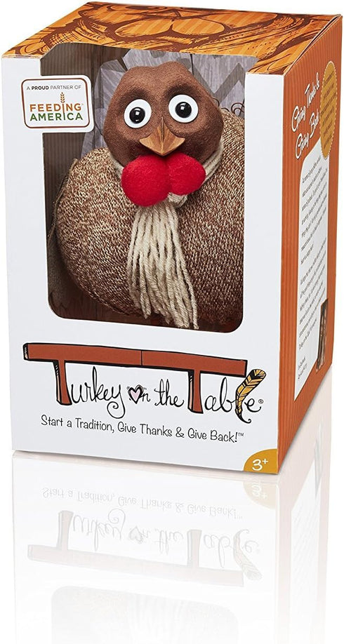 Turkey On The Table Thanksgiving Activity for Kids and Families (Includes Book, Turkey, Pen, & 13 Double Sided Feathers) - Give Thanks & Start a N...