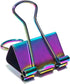10 Pcs Rainbow Paper Clamps,Medium Binder Clips, 1 Inch Length for Office Use, Organize Files and Folders...