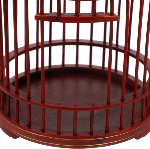 PRETYZOOM Pet Cage Garden Insert Shelter Hanging Cage Wood Cage Hamster Habitat Firefly Cage Cage Pets Supplies Vintage Bird Cage Hanging Cage Con...