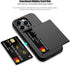 Nvollnoe for iPhone 14 Pro Case with Card Holder Heavy Duty Protective Dual Layer Shockproof Hidden Card Slot Slim Wallet Case for iPhone 14 Pro f...