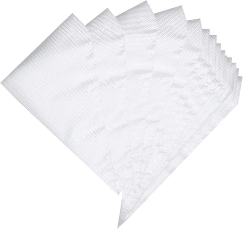 Piping Pastry Bag Pack of 100 Plastic Disposable Cream Pastry Bag Cake Icing Sugarcraft Cupcake Piping Decorating Tool For Baking Supplies (Large ...