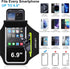 Cell Phone Running Armband with Zipper Pocket Armband Case Running Holder for iPhone 16 Pro Max/15/14 Pro Max/13/12 /11 Pro Max/XS/XR,Galaxy S20 S...