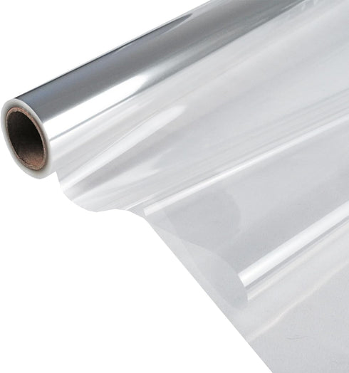 Craft And Party Clear Cellophane Wrap Roll, 16" X 100ft Cellophane Roll, Gift Wrap Roll - Not Folded...