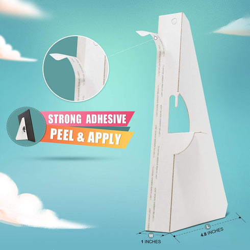 Lineco. Self Stick Easel Backs. Archival Quality, Sturdy, Fast and Easy to Use. 12 Inch Single Wing. Use for Photos, Signs, Crafts. (Pack of 25). ...
