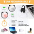 Dog Collar Light, 4 Modes Dog Lights for Night Walking, Rechargeable Dog Collar Lights for Nighttime Clip on, IP68 Waterproof Dog Light...
