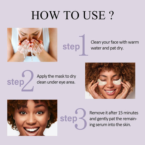 SHVYOG Under Eye Patches (20 Pairs), Under Eye Mask for Dark Circles and Puffiness, Eye Gel Pads for Puffy Eyes, Anti Aging Eye Bags Treatment for...