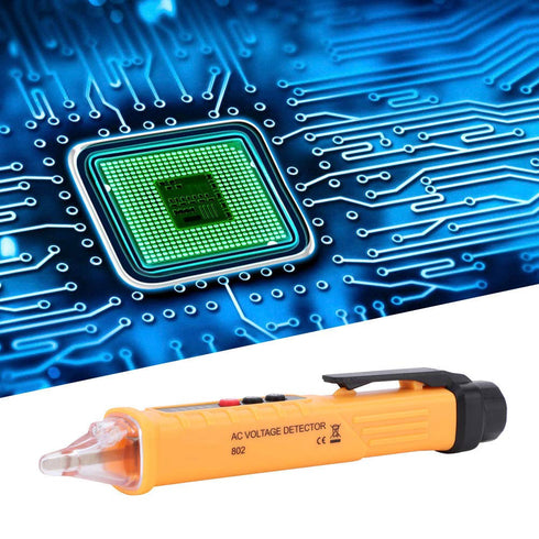 Oumefar Test Pencil Electric Meter Voltage Detector High Accuracy Sensitivity Tester Pen High Precision Smart Electroscope with Dual Voltage Range...