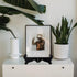 Guffman 12 Inch Wooden Display Stand - Black Wood Plate Stand Frame - Decorative Plate Holders Stands for Display Pictures, Cookbooks, Home, Birth...
