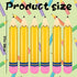 27 Inch Giant Large Inflatable Pencil Back to School Graduation Decor Hanging Inflatable Pencil Classroom Decoration for Back to School Classroom ...