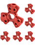QWORK Pneumatic Quick-Disconnect Lockout, Pack of 6 - Suitable for 1/4", 3/8", 1/2" Male Connectors...