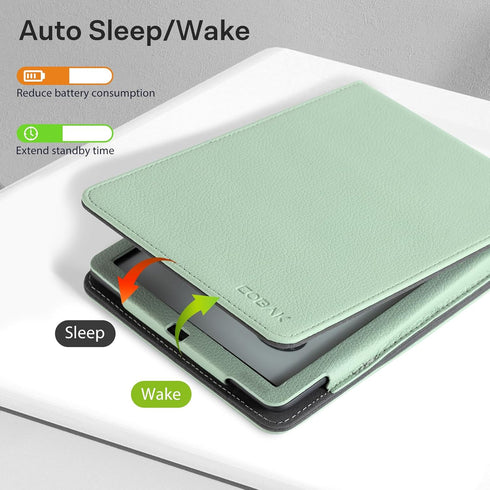 CoBak Case for 6.8" Kindle Paperwhite - New PU Leather Cover with Stand, Mutil-Angles, Auto Sleep-Wake for Kindle Paperwhite 11th Generation 6.8''...
