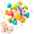 Baby Sensory Toys - Teething Montessori Toys for Babies, Infant Teethers Toys, Baby Rattle Chew Toys 0-3-6-12 to 18 Months, Gifts for Newborn Boys...