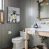 Highland Cow Wall Art For Bathroom 12x16 Inch Funny Cow On Toilet Reading Newspaper Farmhouse Decor Sunflower Animal Bathroom Pictures Morden Hipp...