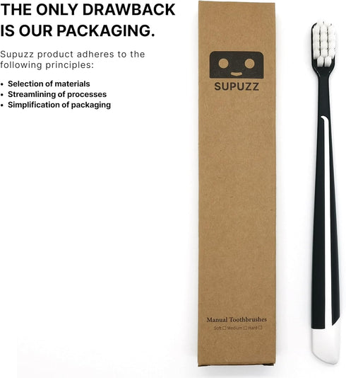 Single Toothbrush,Soft Bristle Toothbrush - Gentle Dental Care in White - Comfortable, Gentle Oral Hygiene,Now Available in 2024!...