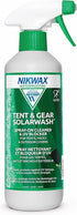 Nikwax Tent & Gear SolarWash, Cleaning, Waterproofing and UV Protector, Cleaner, Maintenance, Restores DWR Water Repellency on Outdoor Gear, Rain ...