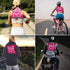 Pink Running Mini Backpack Vest for Men & Women - Reflective w/360°Hi-Viz, Holds Accessories, any iPhone, Android, iPad mini - Lightweight Adjusta...