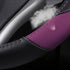 Leather Car Steering Wheel Cover, Non-Slip Car Wheel Cover Protector Breathable Microfiber Leather Universal Fit for Most Cars (Purple-2)...