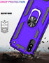 IKAZZ for Galaxy A10e Case with Screen Protector,Military Grade Shockproof Heavy Duty Protective Phone Cover Pass 16ft Drop Test with Magnetic Kic...