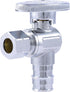 SharkBite 1/2 Inch (3/8 Inch OD) Expansion Angle Stop Valve Connector for PEX-A Pipe, Brass Plumbing Fittings, Stop Valve for PEX-A Tubing, UAB230...