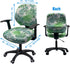 Office Chair Cover Stretchable Computer Desk Chair Seat Covers 2 Piece Waterproof Swivel Chair Protective Slipcover...