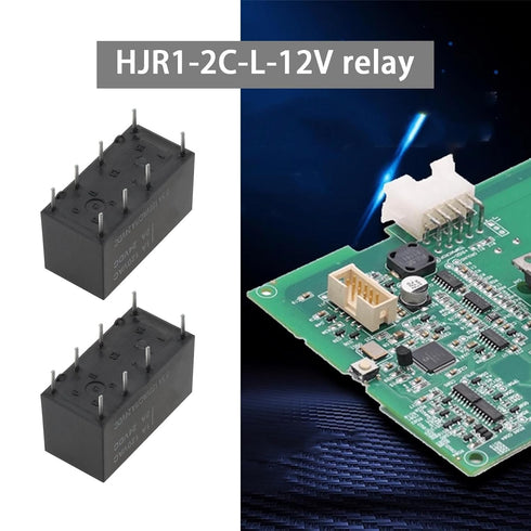 Create idea 10pcs HJR1-2C-L-12V Relay 8 PIN Signal Relay 20.1x14.6x9.7mm for Applications Including Home Automation Industrial Control 720ohm Resi...