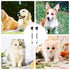 2 Pcs Dog Tear Comb Tear Stain Remover Comb Double-Head Dog Eye Brush Dog Eye Cleaning Comb Dog Eye Comb Brush Pets Grooming Comb Double-Sided for...