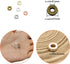 1000Pcs Flat Round Rondelle Spacer Beads for DIY Crafts, 5 Colors Disc Beads for DIY Jewelry Making, Bracelet, Necklace, Earring Crafts...