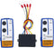 2pcs 12V Recovery Wireless Winch Remote Control Handset Switch...