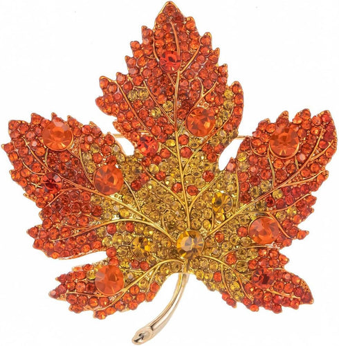 Women's Fashion Crystal Brooch Leaf Flower Brooch Alloy Rhinestone Brooch Court Vintage Brooch Wedding Party Brooch...