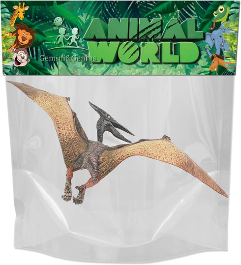 Gemini&Genius Pterodactyl Dinosaur Toys, Flying Dinosaur Figurine, Pteranodon Toys, Pterosaur Model Great Gifts and Cake Toppers or Kid...