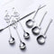 Music Note Spoons and Guitar Spoons Set 6-Pack Creative Cute Teaspoons 18/10 Stainless Steel Staff Musical Notation Shaped Coffee Spoons by IRONX ...