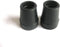 Harvy 7/8" Heavy Duty Black Rubber Replacement Cane Tip. (2 Pack)...