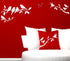 Birds on Branches Stencil, 10 x 10 inch (L) - Bird Branch Silhouette Stencils for Painting Template...